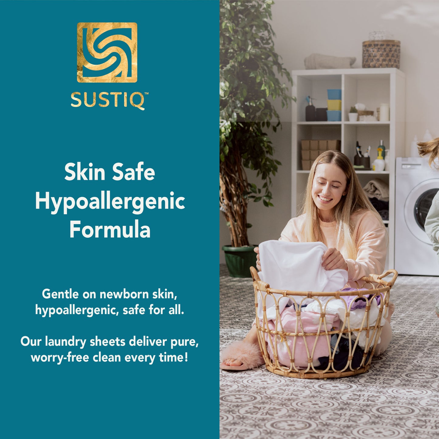 Sustiq Laundry Detergent Sheets