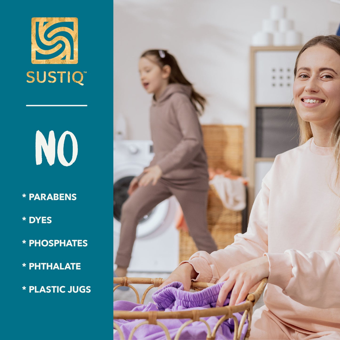 Sustiq Laundry Detergent Sheets